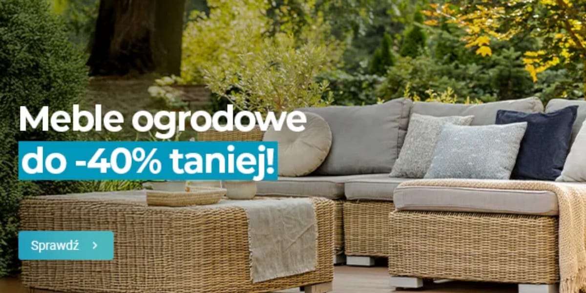 ERLI.pl: Do -40% na meble ogrodowe