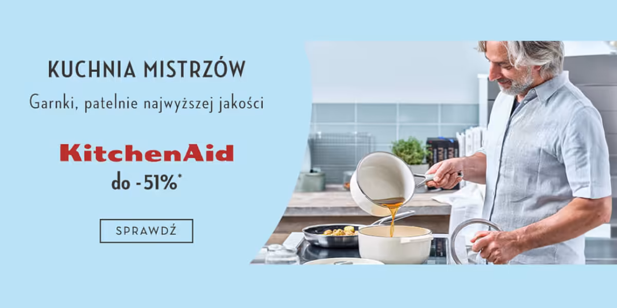 Limango: Do -51% na garnki, patelnie i więcej KitchenAid Cookware