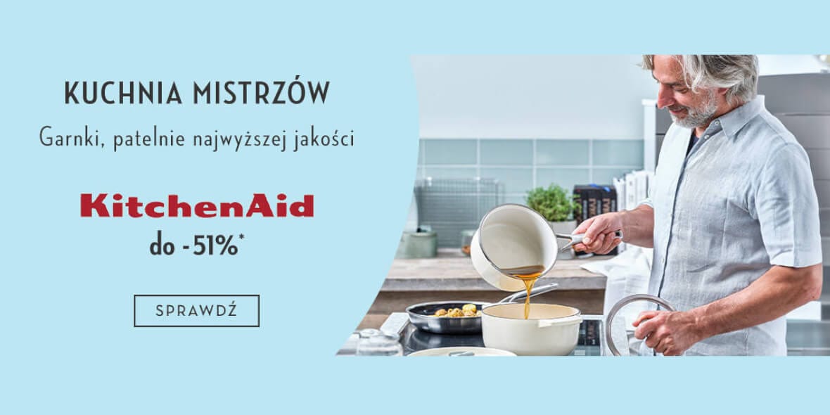 Limango: Do -51% na garnki, patelnie i więcej KitchenAid Cookware 06.05.2025