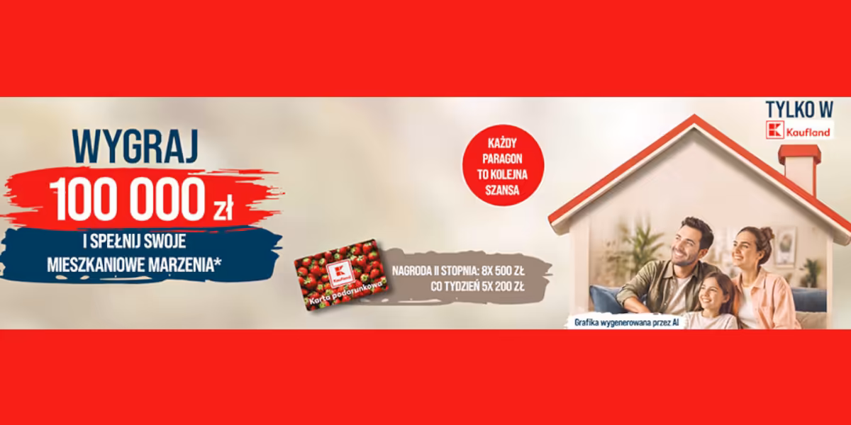 Kaufland: Konkurs Mieszkaniowe Marzenia