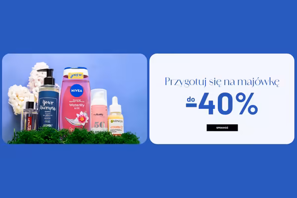 : Do -40% na wybrane produkty