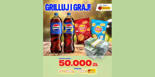 Biedronka: Konkurs Grilluj i graj 06.05.2025