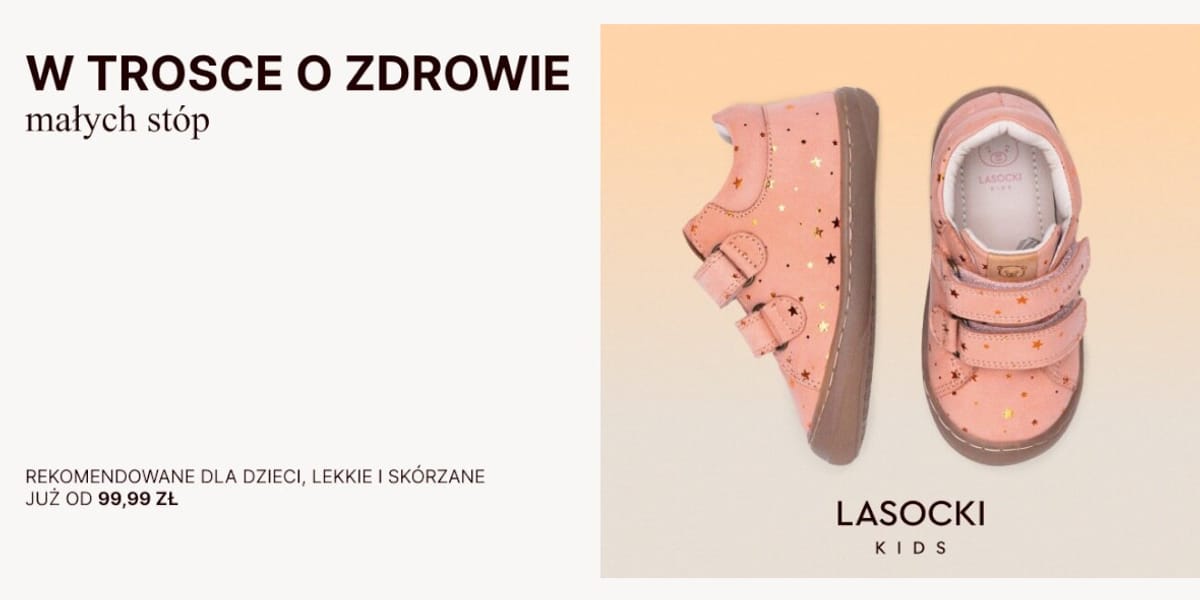 CCC: Od 99,99 zł za obuwie dla dzieci