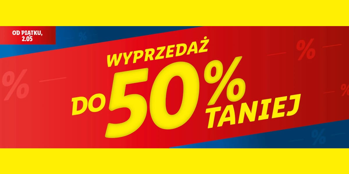 Lidl: Do -50% na wyprzedaży w Lidlu