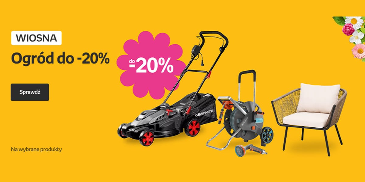 Empik: Do -20% na produkty do ogrodu
