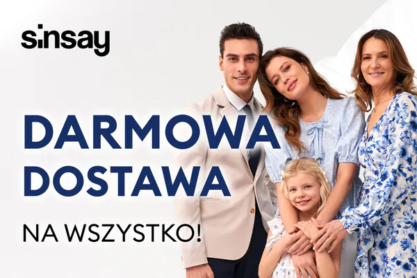 :  Darmowa Dostawa w Sinsay