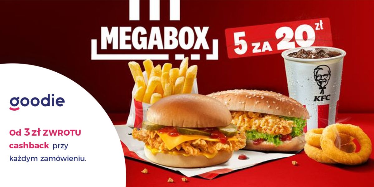 KFC: 20 zł za MEGABOX