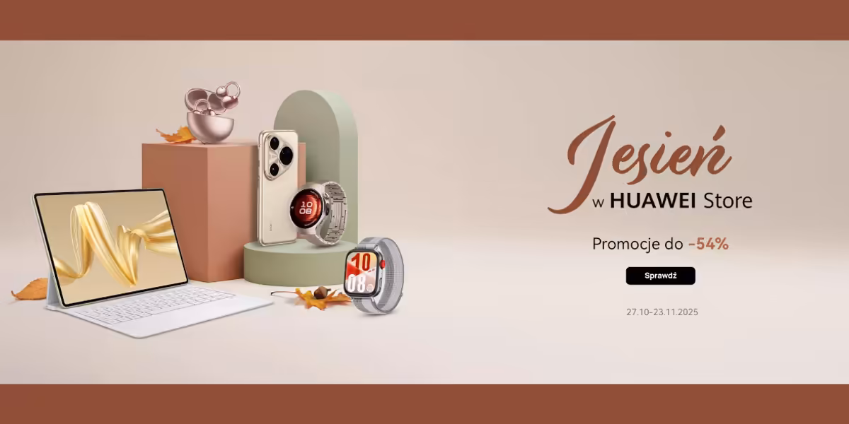 Huawei: Do -54% na urządzenia Huawei