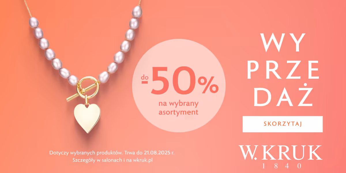 W. KRUK: Do -50% na wyprzedaży w W. KRUK