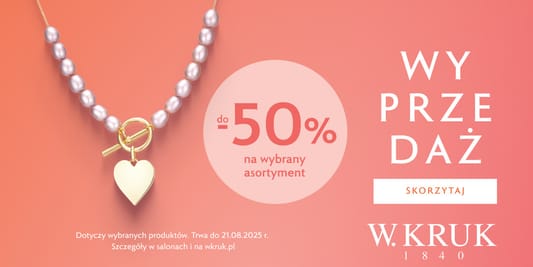 W. KRUK: Do -50% na wyprzedaży w W. KRUK 12.06.2025