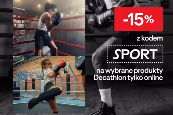 Decathlon: KOD rabatowy -15% na sporty walki