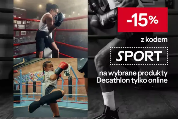 Decathlon: KOD rabatowy -15% na sporty walki