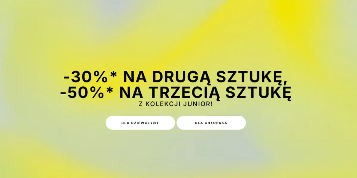 4F: KOD rabatowy Do -50% na kolekcję Junior