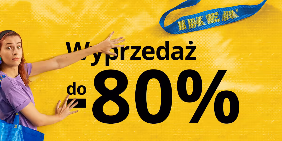 IKEA: Ćśśś... trwa wyprzedaż do -80% w IKEA!