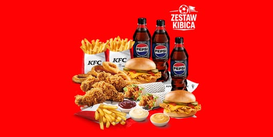 KFC: 69,99 zł za Zestaw Kibica XL 12.06.2026