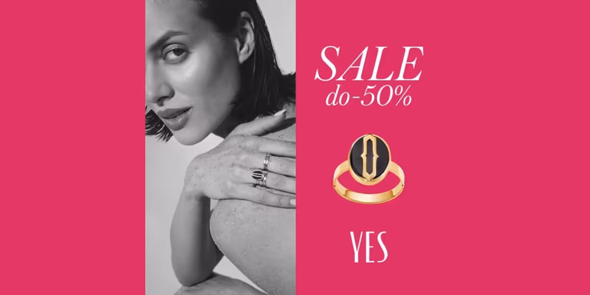 YES: Do -50% na wyprzedaży