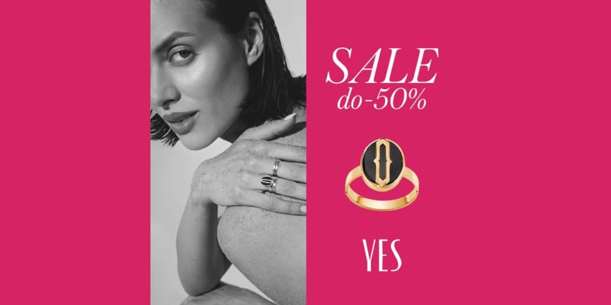 YES: Do -50% na wyprzedaży
