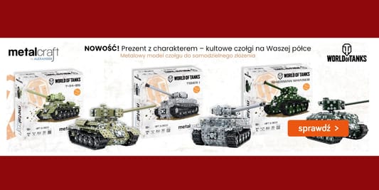 TaniaKsiazka.pl: Prezent z charakterem - kultowe czołgi na Waszej półce 04.12.2025