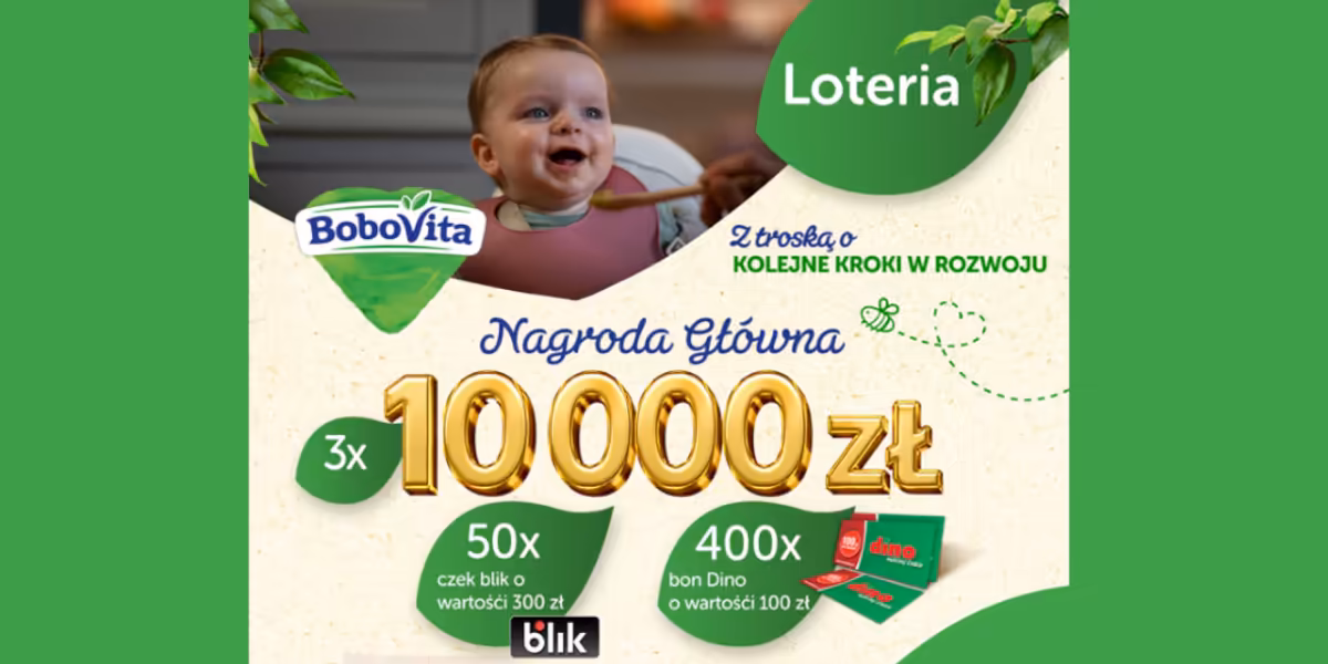 Dino: Jesienna loteria BoboVita