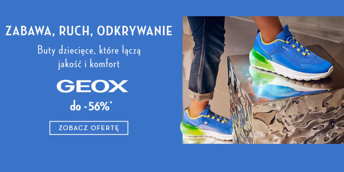 Limango: Do -56% na sandały i sneakersy GEOX