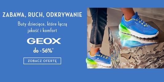 Limango: Do -56% na sandały i sneakersy GEOX 20.05.2025