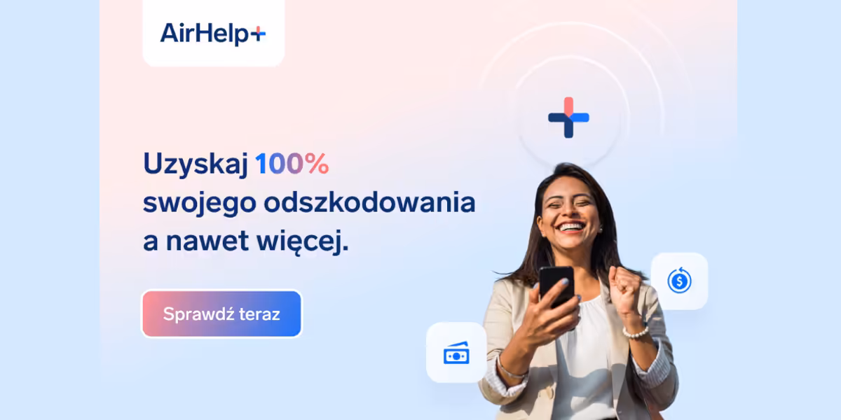 AirHelp: Uzyskaj 100% swojego odszkodowania