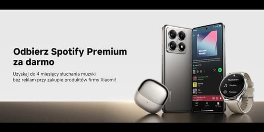 Xiaomi:  Spotify Premium za darmo 28.04.2025
