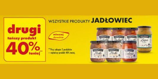 Biedronka: -40% na wszystkie produkty Jadłowiec 15.10.2024