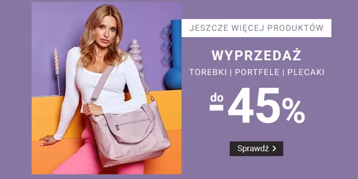 Smyk: Do -45% na torebki, portfele, plecaki