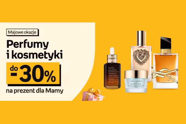 : Do -30% na perfumy  i kosmetyki