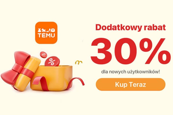 : KOD rabatowy -30% na zakupy za min. 100 zł