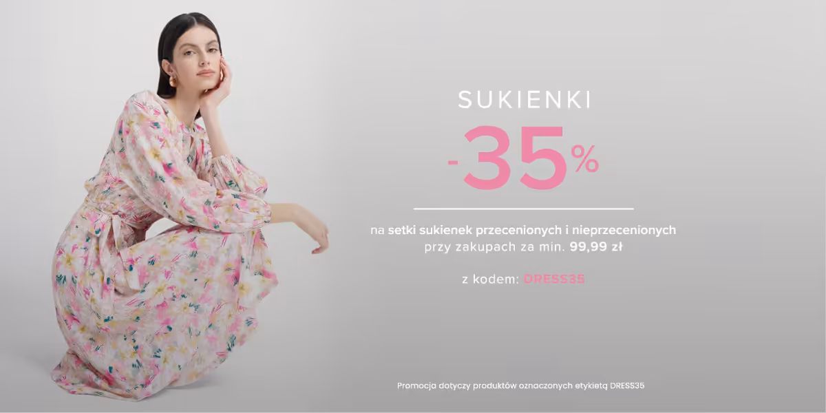 Greenpoint: KOD rabatowy -35% na sukienki