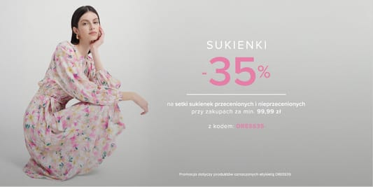 Greenpoint: KOD rabatowy -35% na sukienki 03.06.2025