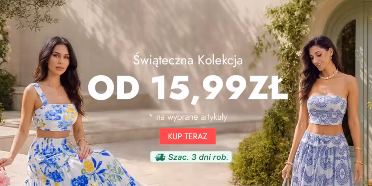 SHEIN: Od 15,99 zł za wybrane produkty
