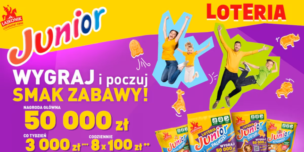Loterie i Konkursy: Loteria Lajkonik Junior