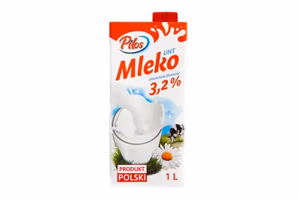 : KUPON -57% na mleko UHT 3,2% Pilos