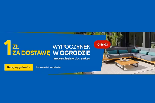 Castorama: 1 zł za dostawę przy zakupie produktów do ogrodu