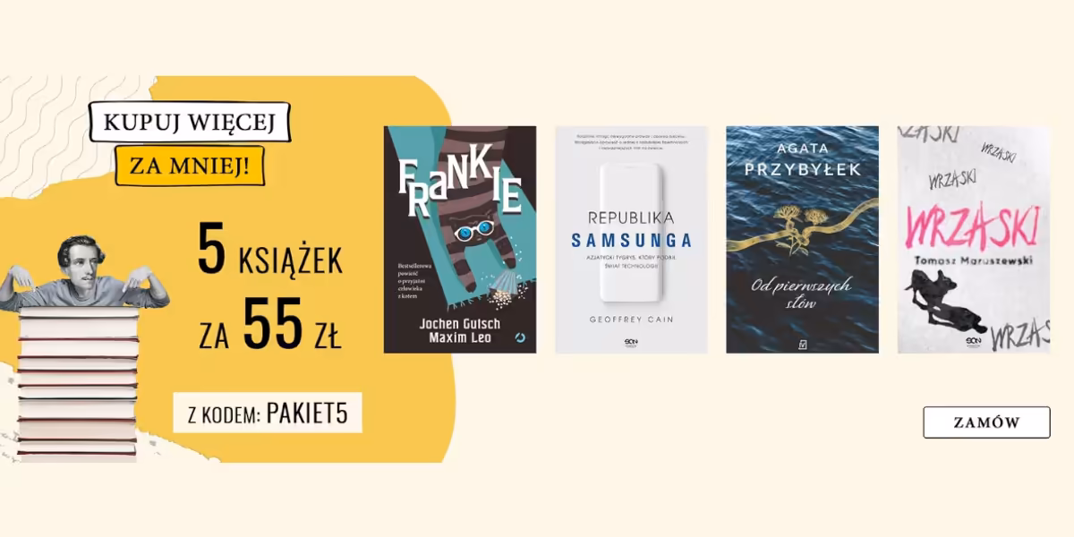 Chodnik Literacki: 55 zł za 5 książek