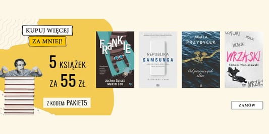 Chodnik Literacki: 55 zł za 5 książek 04.06.2025