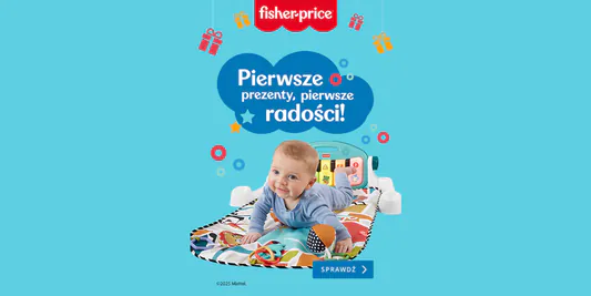 Allegro: BONUS 50 zł Mata edukacyjna z pianinkiem Fisher-Price® 29.05.2025