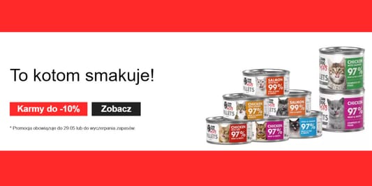 Johndog.pl: Do -10% na karmy dla kota 19.05.2025