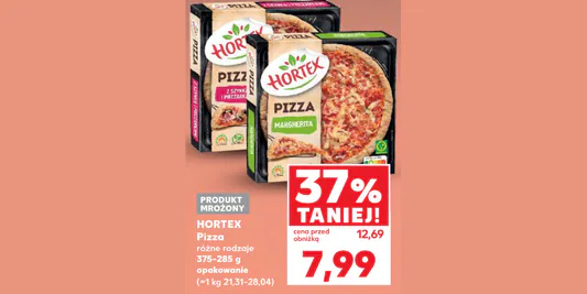 Kaufland: -37% na pizze Hortex 08.05.2025