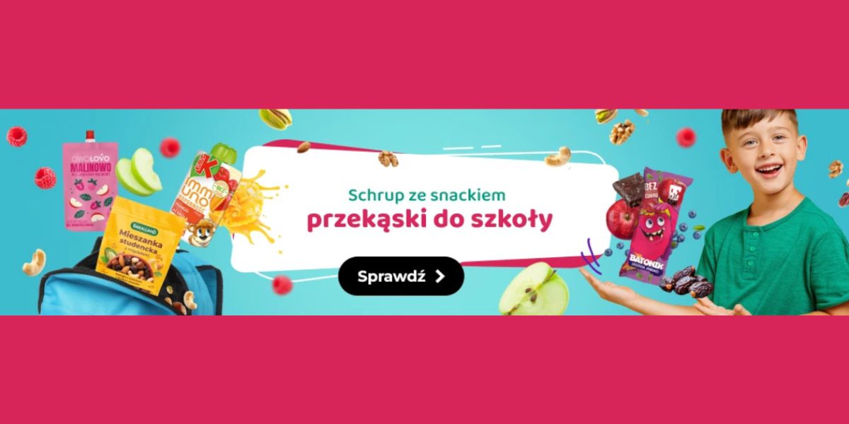 Bee: Przekąski do szkoły na Bee.pl