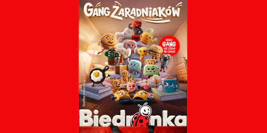 Biedronka:  Gang Zaradniaków 24.08.2026