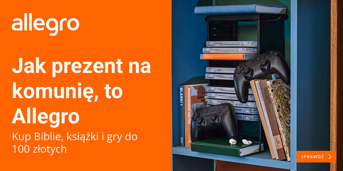 Allegro: Prezent na Pierwszą Komunię z Allegro