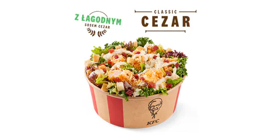 KFC: 27,99 zł za Sałatkę Cezar 27.03.2025