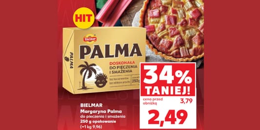 Kaufland: -34% na margarynę Palma BIELMAR 05.06.2025