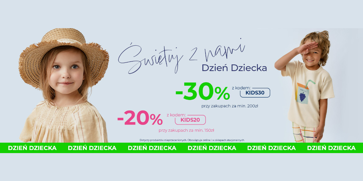 5.10.15.: KOD rabatowy Do -30% na Twoje zakupy 29.05.2025