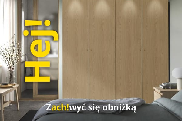 : Zyskaj 15% rabatu na szafy PAX i wyposażenie KOMPLEMENT