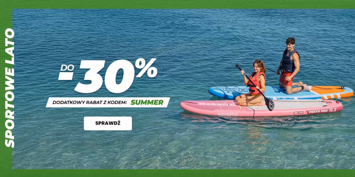 Sportano.pl: KOD rabatowy do -30% na sportowe lato